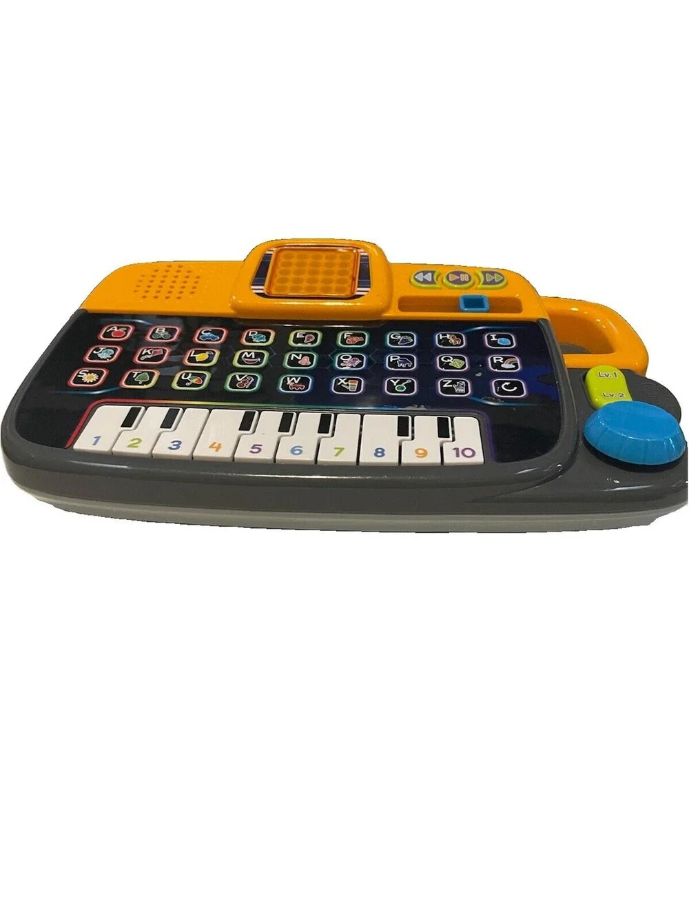VTech Level Up Gaming Preschool Game Station Learning Tablet Works Great
